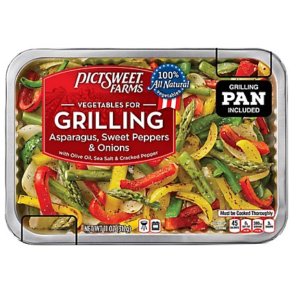 Pictsweet Farms Vegetables For Grilling Asparagus Sweet Peppers & Onions - 11 Oz - Image 1