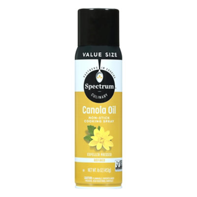 Spectrum Oil Spray Canola Non Stick - 16 Oz - Image 3