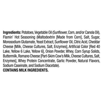 Ruffles Potato Chips Flamin Hot Flavored - 13 Oz - Image 5