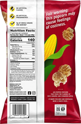Smartfood Popcorn Caramel & Cinnamon Apple Mix - 7 Oz - Image 5