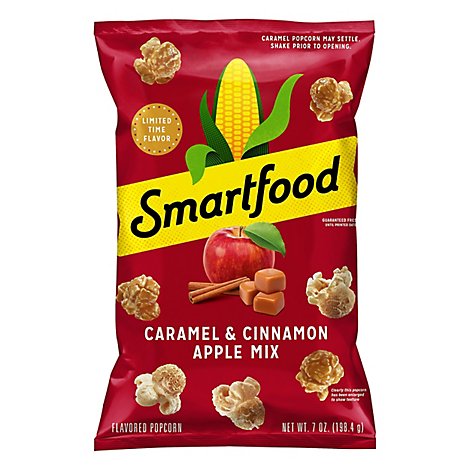 Smartfood Popcorn Caramel & Cinnamon Apple Mix - 7 Oz