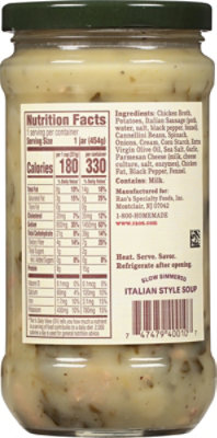Rao's Made For Home Sausage & Potato with Cannellini Beans Soup - 16 Oz - Image 4