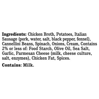 Rao's Made For Home Sausage & Potato with Cannellini Beans Soup - 16 Oz - Image 3