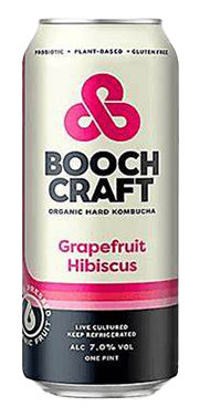 Boochcraft Grapefruit Hibiscus In Cans - 16 Fl. Oz. - Image 1