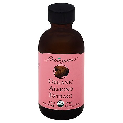Flavorganics Organic Almond Extract - 2 Oz