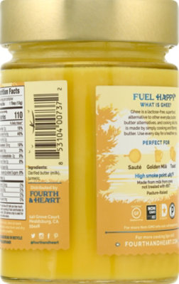 4th & Heart Ghee Clarified Butter Turmeric - 9 Oz - Image 6
