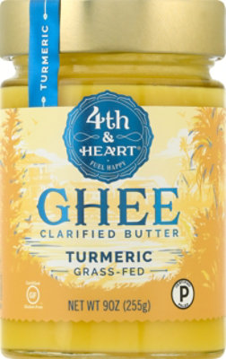 4th & Heart Ghee Clarified Butter Turmeric - 9 Oz - Image 2