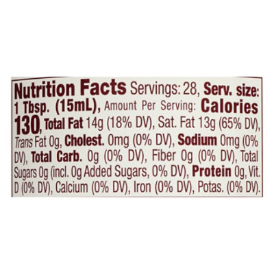 La Tourangelle Organic Coconut Oil Refined - 14 Fl. Oz. - Image 4