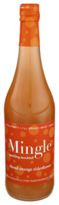 Mingle Sparkling Mocktails Blood Orange Elderflower - 25.4 Fl. Oz. - Image 1