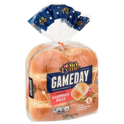 Old Tyme Gameday Sandwich Rolls - 15 Oz - Image 2