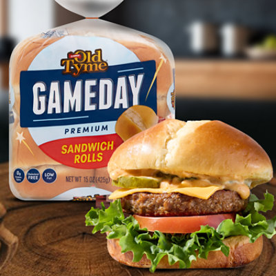 Schmidt Old Tyme Gameday Premium Sandwich Rolls Soft Bread - 8 Count - Image 5