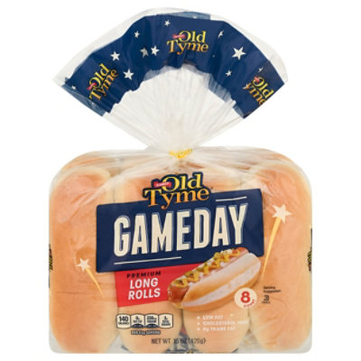 Old Tyme Gameday Long Rolls 8pk - 15 Oz - Image 3