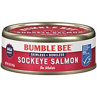 Bumble Bee S/B Wild Red Salmon - 5 Oz - Image 3