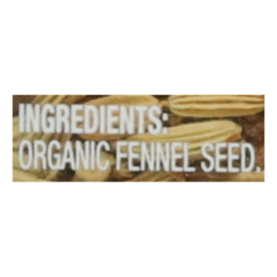 Simply Organic Fennel Seed - 1.9 Oz - Image 3
