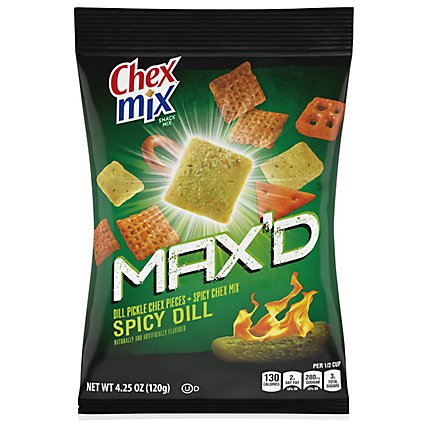 Chex Mix Maxd Snack Mix Spicy Dill - 4.25 Oz - Image 2