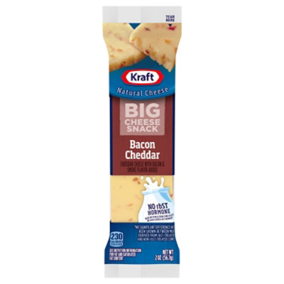 Kraft Cheese Snack Big Bacon Cheddar - 2 Oz - Image 2