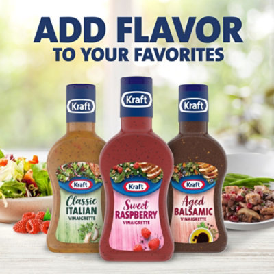 Kraft Sweet Raspberry Vinaigrette - 14 Fl. Oz. - Image 5