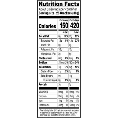 Cheez-It Cheese Crackers Extra Cheesy Baked Snack Crackers - 3 Oz - Image 8