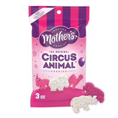 Mother’s Original Circus Animal Frosted Cookies - 3 Oz