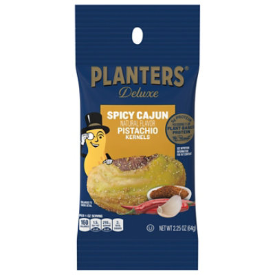 Planters Pistachio Kernels Spicy Cajun - 2.25 Oz - albertsons