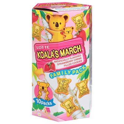 Lotte Koalas March Strawbry Fm - 6.89 Oz