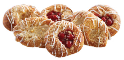 Bakery Variety Fruit Danishes 6 Count - Each