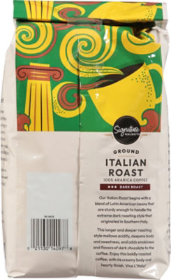 Signature SELECT Coffee Italian Roast Ground - 32 Oz - Image 6