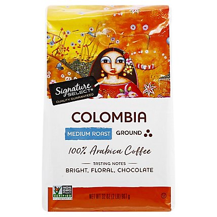 Signature SELECT Coffee Colombia Ground - 32 Oz - Image 3