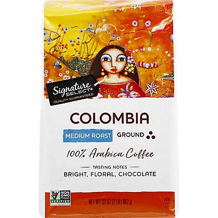 Signature SELECT Coffee Colombia Ground - 32 Oz - Image 2
