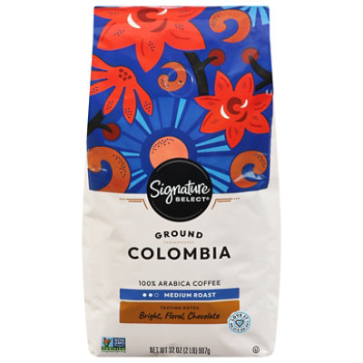 Signature SELECT Coffee Colombia Ground - 32 Oz - Image 1