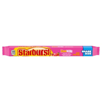 Starburst Fruit Chews Favereds Share Size - 3.45 Oz - Image 3