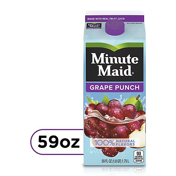 Minute Maid Grape Punch - 59 Fl. Oz.