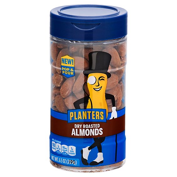 Planters Almonds Dry Roasted - 6.5 Oz