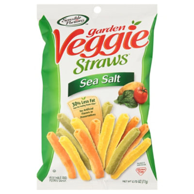 Sensible Portions Garden Veggie Straws Sea Salt - 2.75 Oz - Image 2