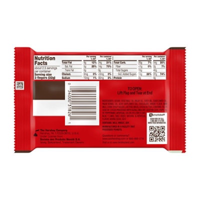 Kit Kat Duos Dark Chocolate Mint Wafer King Size Candy Bar - 3 Oz - Image 2