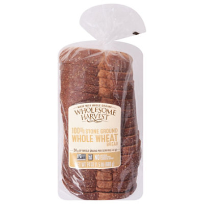 Wh Stone Grd Whole Wheat Sandwich Bread - 30 Oz