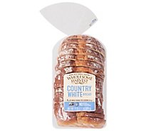 Wh Country White Sandwich Loaf Sliced - 24 Oz