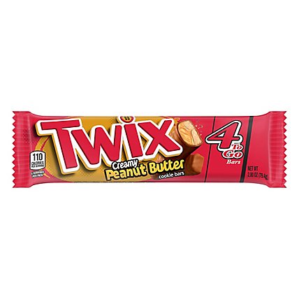 Twix Cookie Bars Creamy Peanut Butter King Size - 2.8 Oz - Image 3
