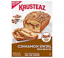 Krusteaz Cinnamon Swirl Quick Bread Mix - 19.5 Oz