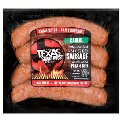 Texas Smokehouse Garlic Links - 13 Oz - Image 3