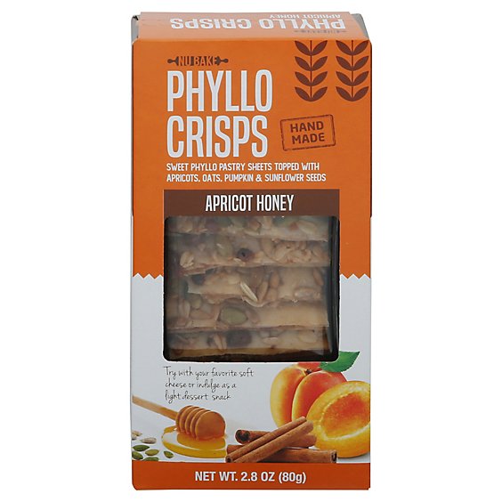 Phyllo Crisps Apricot Honey - .18 Lb