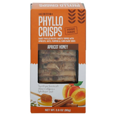 Phyllo Crisps Apricot Honey - .18 Lb
