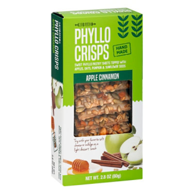 Phyllo Crisps Apple Cinnamon - .18 Lb - Image 1