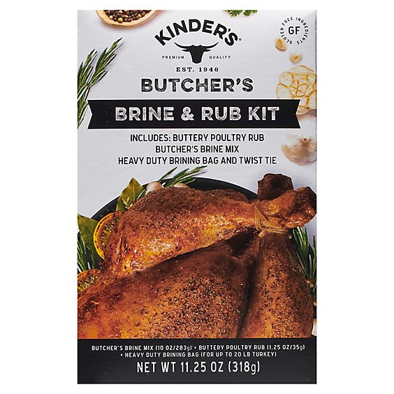 Butchers Brine &Rub Kit - Each