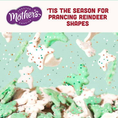 Mother’s Reindeer Games Frosted Shortbread Animal Cookies Resealable Bag - 9 Oz - Image 5