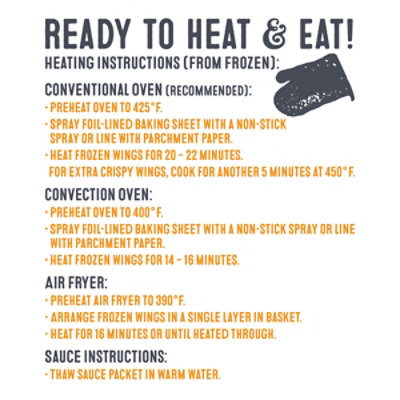 Foster Farms Take Out Crispy Classic Buffalo Chicken Wings - 64 Oz - Image 5