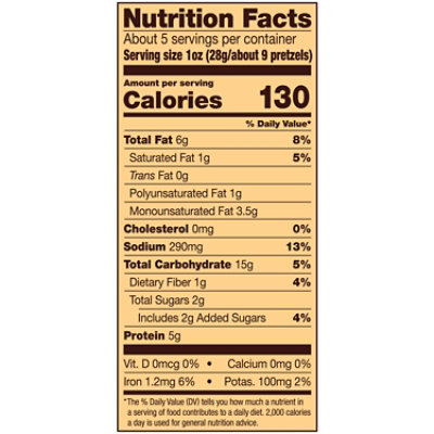 Snyder's of Hanover Peanut Butter Filled Pretzel Pieces - 5 Oz - Image 2