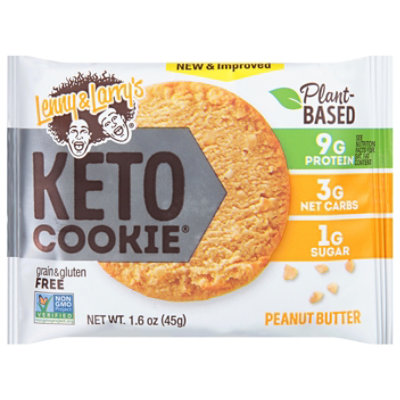 Lenny & Larrys Keto Cookie Peanut Butter - 1.6 Oz - safeway