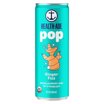 Health Ade Booch Pop Ginger Fizz - 12 Fl. Oz.