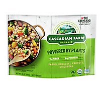 Cascadian Farm Organic Powered By Plants Farro Broccoli Carrots & Chickpeas - 24 Oz